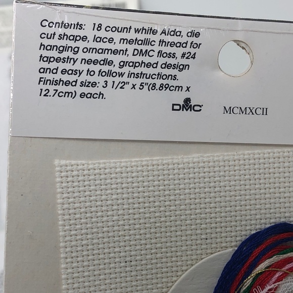 Bundle of 7 CHRISTMAS Cross-Stitch Holiday Poinsettia Dolphin & Santa Kits - Picture 16 of 17